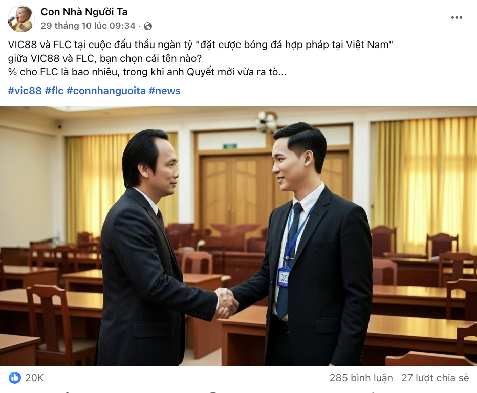 VIC88 đã tham gia nhiều sự kiện lớn